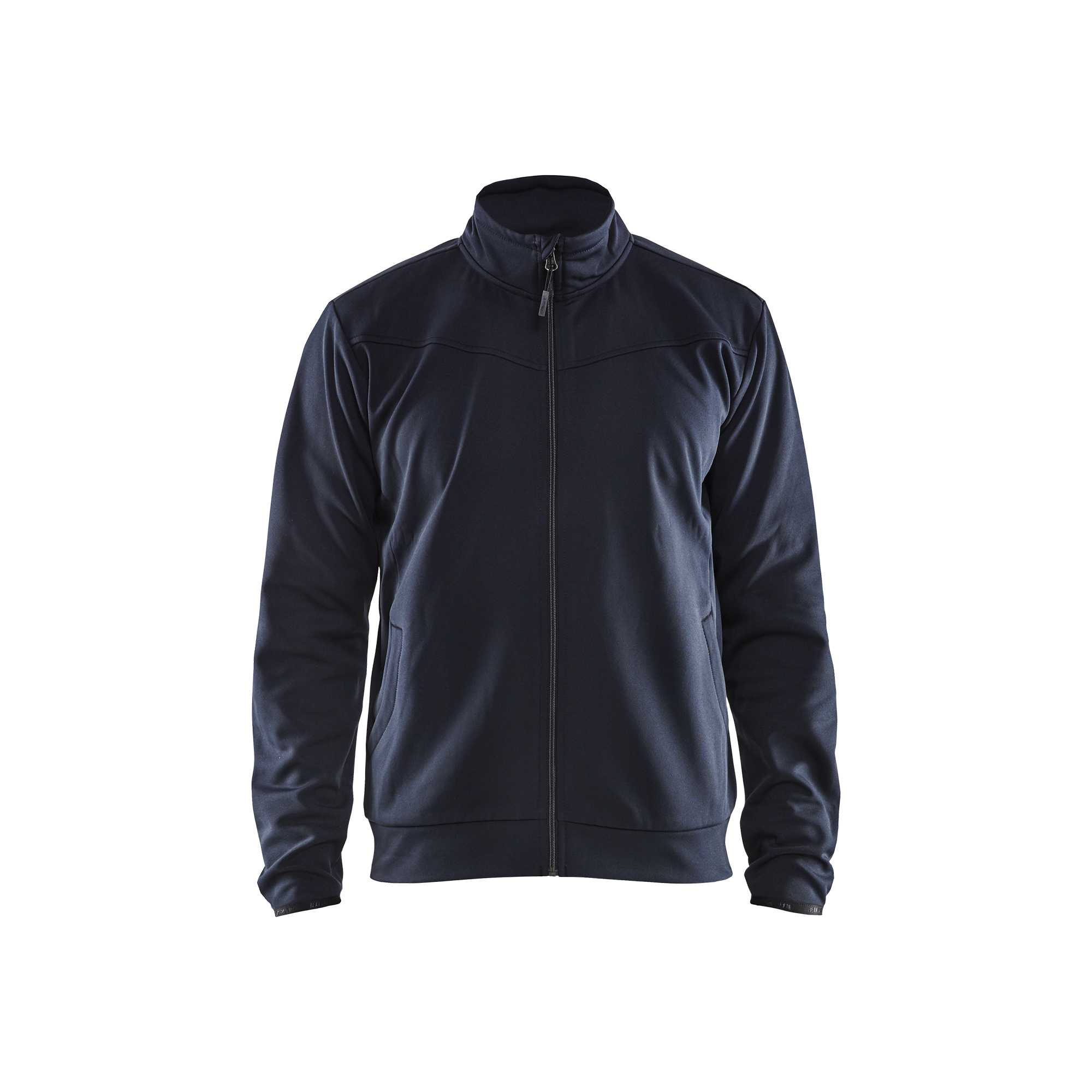 BLAKLADER 33622526 Sweatshirt With Full Zip Work Sweatshirt MEN - Pique Fleece